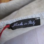 NWT Pure Lino 100% Linen V Neck Midi Dress S M L XL Tan Size undefined Photo 7