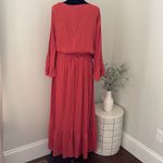 Mittoshop -Apricot Lane Boutique Rayon Dress. Size Medium Burnt Orange Photo 4