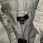 Lulus Tie Front Green Shorts Photo 1