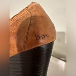B.O.C. Ankle Boots Double Buckle Tan Leather Block Heel Round Toe . Sz 8… Photo 12