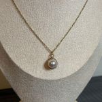 Handmade  Gold Pearl Necklace Photo 0