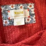 Anthropologie Maeve by  Orange Cowl Neck Sweater size S Photo 2