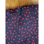 Diane Von Furstenberg  Black & Red Polka Dot Wide-leg Pants Size 4 Photo 4