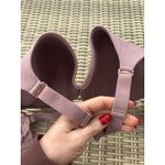 Third Love Organic Cloud Cotton T Shirt Bra 38F Full Coverage Memory foam cups Pink Size undefined Photo 4