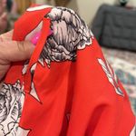 Yumi Kim RED CARNATION MARQUEE RUFFLE OFF SHOULDER TUNIC DRESS L Photo 5