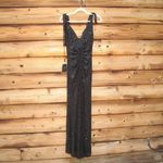 Mac Duggal 26693 Bow Strap Sequin Gown Dress Photo 10