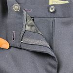 Pendleton  Virgin Wool Flat Front Fully Lined Navy Blue Dress Pants Size 10 Photo 3