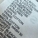 Reiss  Zeta Grey White Tank Dress Bow Belt Stretchy Ribbed Cotton Blend SIze 6 Photo 12