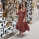 Ganni Nwot  wrap dress Photo 1