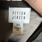 Evereve Peyton Jensen gray camo XS sleeveless knit mini dress Photo 2