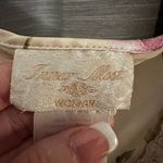 Floral Satin Sleepwear with Lace Trim Purple Size 1X Photo 3