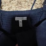 Navy Blue Button Dress Size XS Photo 1