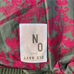 Old Navy Green Pink and Brown Classic Puffy Vest Size Large Photo 3