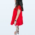 Sage The Label NWT Babydoll Dress in Red, Size XS Photo 1