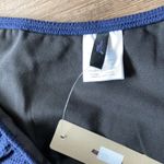 J.Crew NWT  Navy/White One Shoulder Swim Top sz L Photo 2