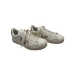VEJA ‎ Shoes Women 6 White Gray Leather Lace Up Campo Sneakers Fashion Outdoor Photo 1