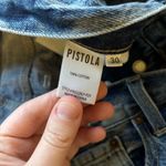 Pistola  Womens Cassie Super High Rise Straight Leg‎ Distressed Jeans 30 Denim Photo 10