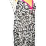Steve brand black and white print cute Nighty. Cute ruffled bottom half Black Size L Photo 1