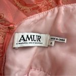 Amur Lucy Pleated Cut Out Strappy Maxi Dress Size 8 Photo 9