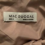 Mac Duggal 50665 Womens Embroidered High Neck Cap Sleeve A Line Gown Photo 15