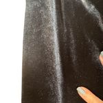 ZARA Black Velour Drawstring Waist Wide Leg Lounge Casual Pants Women Sz S Photo 6