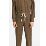 Eileen Fisher NWT Classic Collar Jumpsuit in Surplus Unisex Utility Coverall XS Photo 1