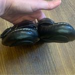 Tahari  Barrie loafers women’s 5.5 black soft leather slip on. Buckle in front Photo 4