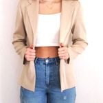 Vintage Blazer Tan Size 8 Photo 0