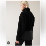 Athleta Women’s Cozy Sherpa Snap Sweatshirt Photo 1