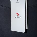 Baleaf Lycra blend high rise Black pocket Leggings NWT Photo 3