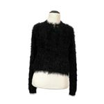 NWT TACH Clothing Helga Fuzzy Cropped Cardigan Photo 7