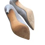 Talbots Women's Size 9 M Gray Leather Suede Pointed Toe 4.5 IN Heels Photo 11