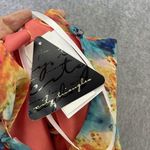 City Triangles City Triangle Women's Handkerchief Hem Dress Sleeveless Sheer Tie Dye Sz Medium Photo 2