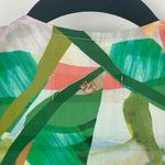 Maaji  Women's Abstract Leaf Pattern Swim Cover Up Kimono Maxi Dress‎ Size Small Photo 6