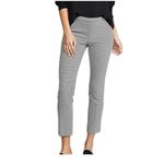 Theory Houndstooth Print Size 6 Skinny Crop Pant 24 Inch Inseam Classic Preppy Photo 11