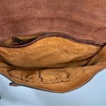 Patricia Nash  Beaumont Flap Brown Crossbody Vintage Distressed Leather *READ Photo 9