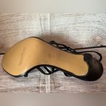 Cole Haan City Sz 8.5 B Black Leather Slingback Stiletto Heels Photo 7