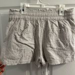Loft Linen Drawstring Elastic Waist Shorts Photo 1