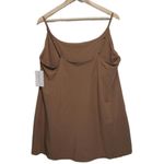 Abercrombie & Fitch Brown Sleeveless Cami Tank Top Slip Shapewear Size XL Petite Photo 1