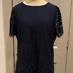 Jude Connally Lydia Navy Top Photo 0