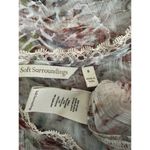 Soft Surroundings  Althea Maxi Dress Boho Lace Floral Brunch Short Sleeve Size 8 Photo 10