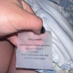 Ocean Drive Crochet Trim Shorts by  - Blue & White Tie Dye Photo 6