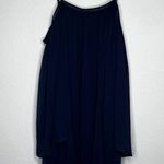 Purple Snow  Navy Cold‎ Shoulder Dress Photo 5