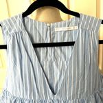ZARA Trafaluc collection blue and white striped dress Photo 2