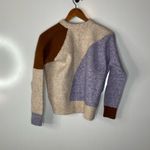 Madewell Cedarbrook Pullover Sweater in Colorblock Wool Blend Size Xsmall Photo 3