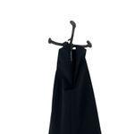 Nookie  Long Gown Maxi Dress Bodycon Halter Neck Cut‎ Out Tie Black Size Small Photo 11