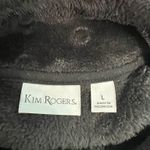 kim rogers  Black Fleece Vest  Photo 3