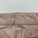 Old Navy Pink Bamboo Stretch Canvas High Rise Skinny Pixie Pant 4 Photo 2