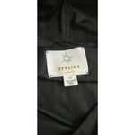 Aerie Offline Black Nylon Poly Rain Jacket Windbreaker Classic Fit Sz L Photo 9