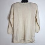 Fully fashion wool and rabbit blend pearl embellished pullover ladies sweater Size M Photo 9